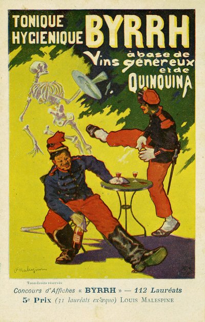 Byrrh Tonique Hygenique versus absinto, c 1903 de Frederick (attr. to) Barnard