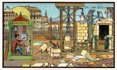 Canteiro de obras, c.1910 de . .