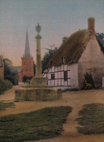 Cabana de colmo de Frederick (attr. to) Barnard
