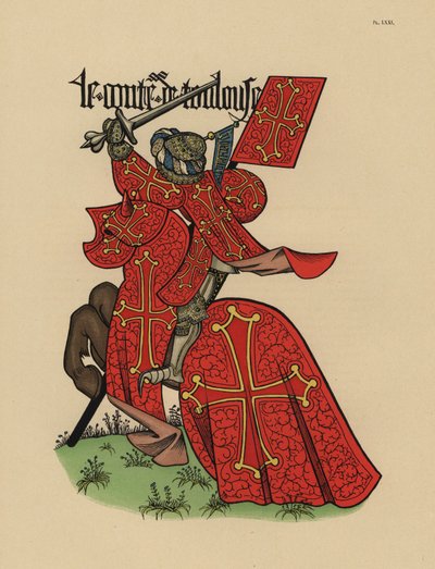 Conde de Toulouse, Comte de Toulouse, com padrão de John Pardon