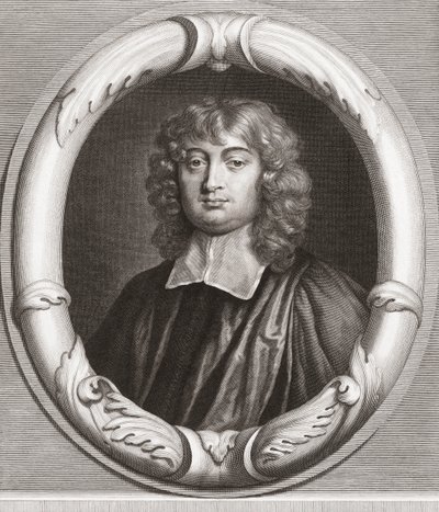 Edward Stillingfleet, teólogo britânico. Retrato. de . .