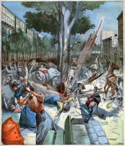 Explosão a Barcelone. Explosão em Barcelona. de John Pardon