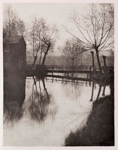Passarela perto de Chingford de Frederick (attr. to) Barnard