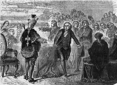 Revolução Francesa: Mirabeau em frente a Dreux-Brèze, 23 de junho de . .