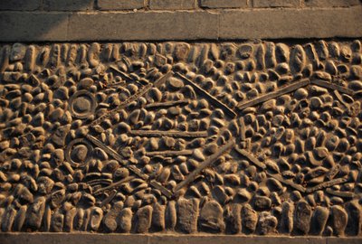 Sapo, chão em mosaico no Palácio de Verão (Lista do Património Mundial da Unesco de William Walcutt