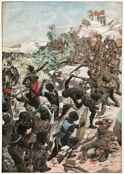 Exército alemão na Namíbia de . .