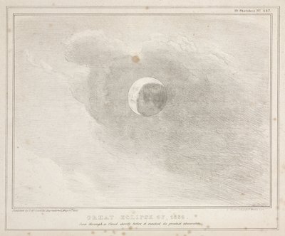 "Grande Eclipse de 1836 de John Pardon