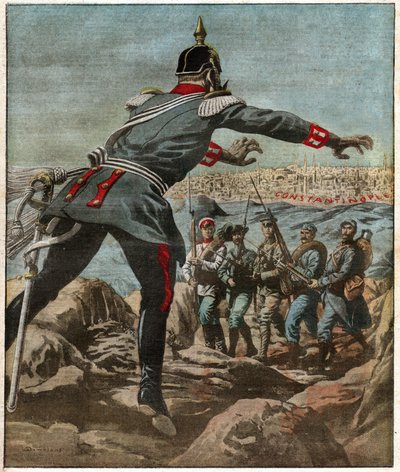 Guerre dans les Balkans. Guerra nos Balcãs. de Ferdinand Georg Waldmuller