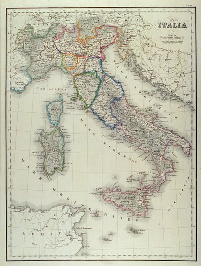 ITÁLIA 1858 de . .