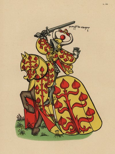 Jean V de Crequy, seigneur de Crequy, camareiro do Duque de Borgonha de John Pardon