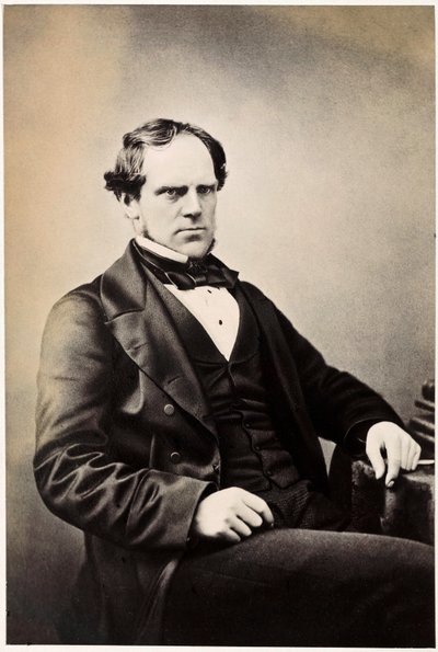 John Ramsbottom, engenheiro ferroviário inglês, c 1850 de Frederick (attr. to) Barnard