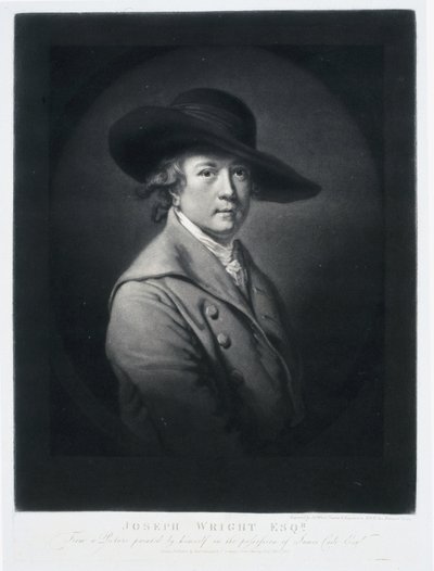 Joseph Wright, pintor inglês, final do século XVIII de Frederick (attr. to) Barnard