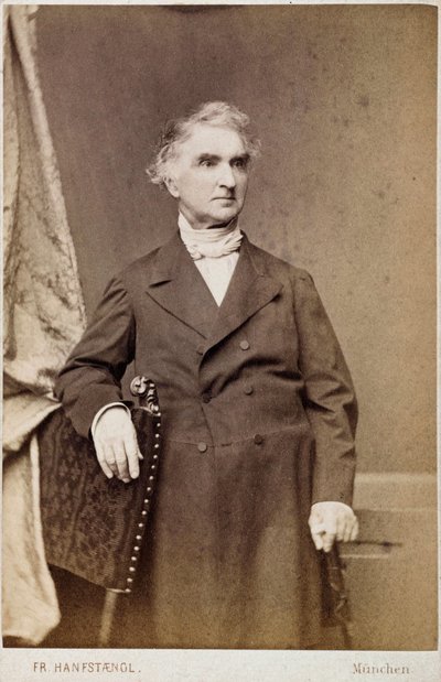 Justus von Liebig, farmacêutico alemão, c 1860-1873 de Frederick (attr. to) Barnard