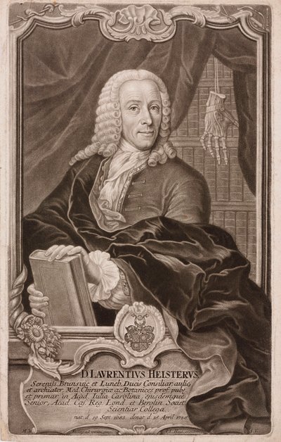 Lorenz Heister, cirurgião alemão de Henry Charles Fehr