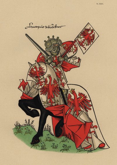 Marquês de Brandenbourg, Marquês de Brandenberg, com padrão de John Pardon
