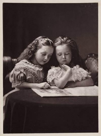 Matilde e Ethel May Robinson, c de Frederick (attr. to) Barnard