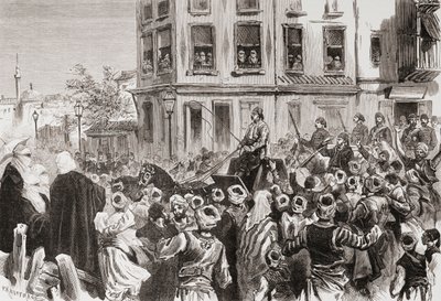 Osman Pasha retorna a Constantinopla em 1878 de . .