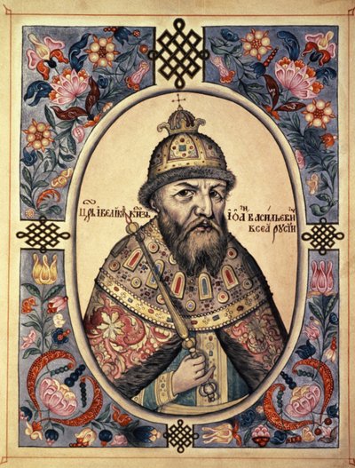 Retrato de Ivan Grozny (Ivan o Terrível, Ivan Iv). de Frederick (attr. to) Barnard