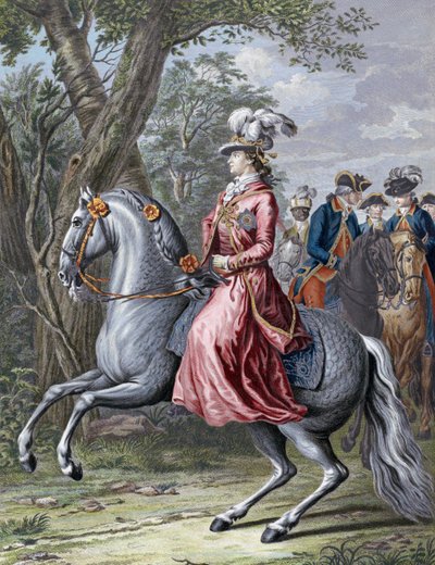 Princesa Guilhermina da Prússia, Princesa de Orange. Retrato. de . .