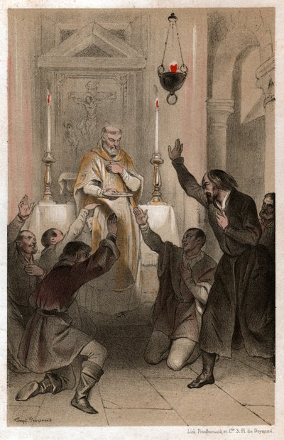 Santo Inácio de Loyola, cerca de 1820 (litografia) de . .