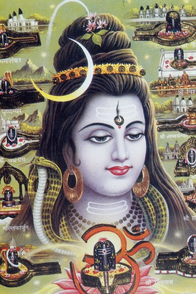 Shiva, o deus hindu da transformação ou destruição. de . .