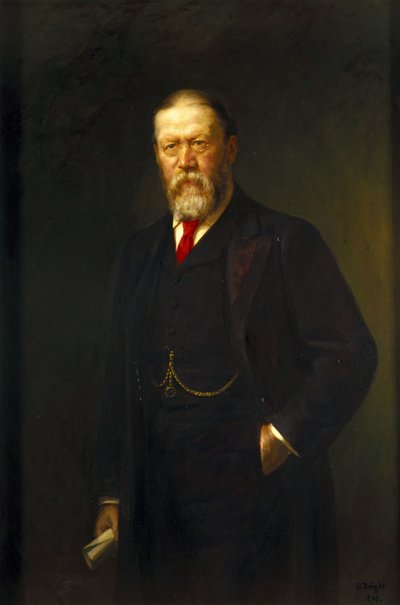 Sir William Henry Preece, engenheiro electrotécnico galês de Ferdinand Georg Waldmuller
