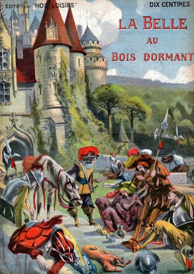 A Bela Adormecida por volta de 1910 (gravura) de . .