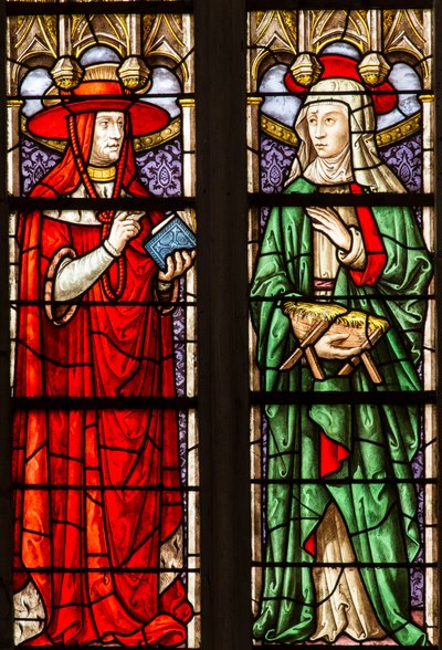 Vitral da Catedral de Saint Etienne de Sens de . .