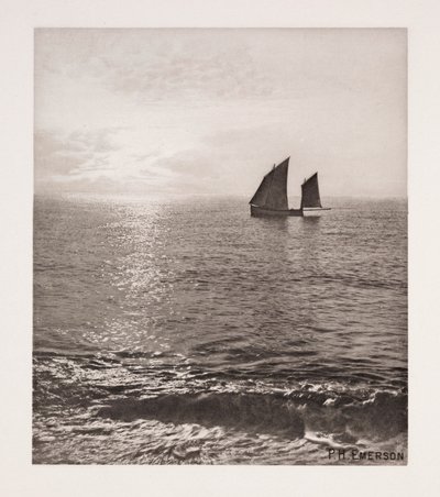Nascer do Sol no Mar de Frederick (attr. to) Barnard