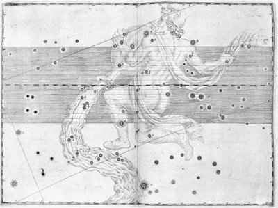 A constelação Aquarius de Frederick (attr. to) Barnard