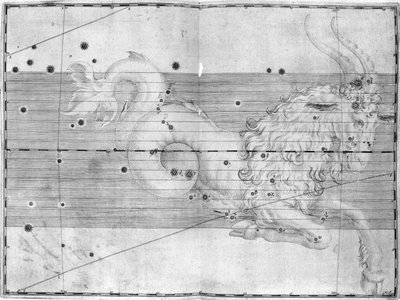 A constelação Capricórnio de Frederick (attr. to) Barnard