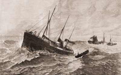 A perda do navio a vapor Clan Macduff de . .