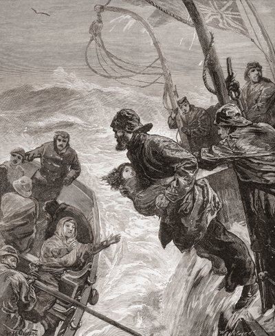 A perda do navio a vapor Clan Macduff de . .
