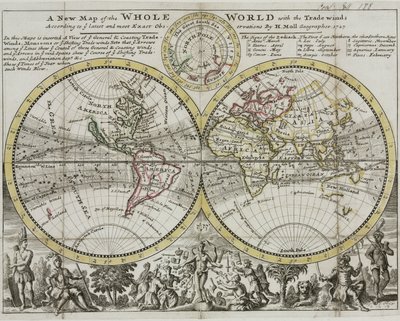 Cartão comercial para H Moll de Ferdinand Georg Waldmuller