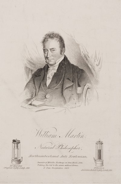 William Martin, poeta e físico inglês, c 1820s de Frederick (attr. to) Barnard