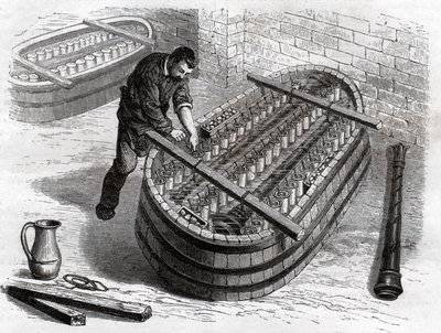 Trabalhadores no ourivesaria. Trabalhadores na ourivesaria. Na ourivesaria. de Frederick (attr. to) Barnard