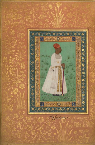 Retrato de Jadun Rai Deccani de Hashim