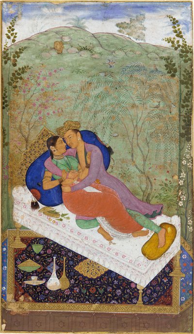 Amantes, c1597. de   Manohar