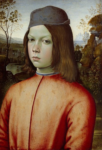 Retrato de menino de Pinturicchio