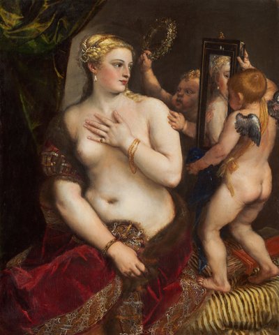 Vênus com um espelho de Titian