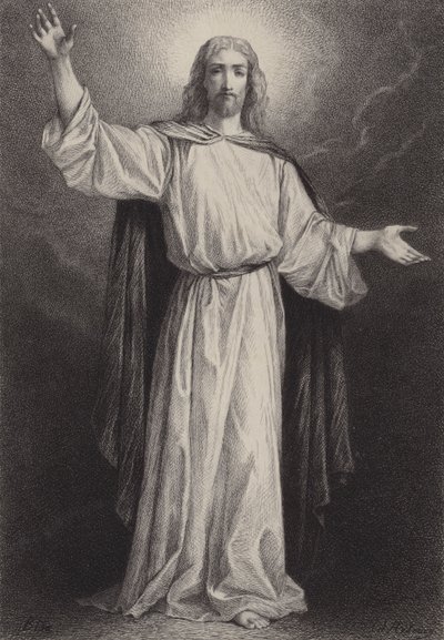 Jesus Cristo de after Albert Robida