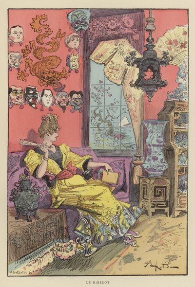 Le Bibelot de after Albert Robida