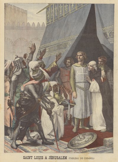 São Luís, em Jerusalém de after Alexandre Cabanel