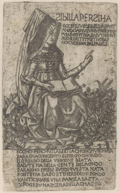 Sibila Persa de after Baccio Baldini