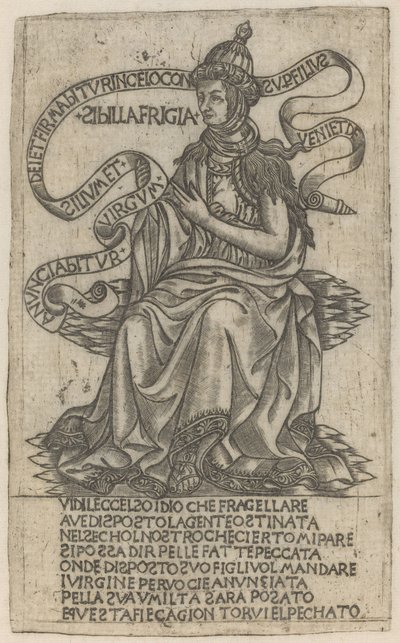Sibila Persa de after Baccio Baldini
