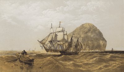 Ailsa Craig (cromolitho) de after C. Stanfield