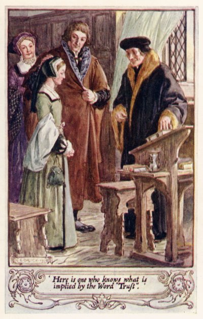 Aqui está alguém que sabe o que está implícito no Word Trust de after Charles Edmund Brock