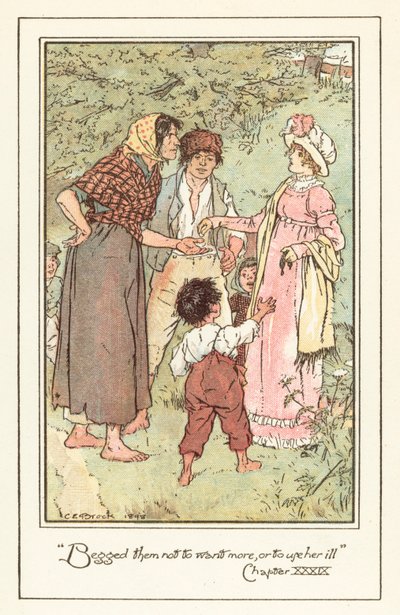 Ilustração para Jane Austens Emma de after Charles Edmund Brock