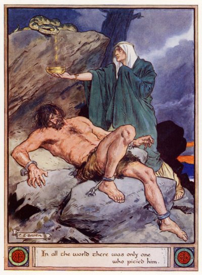 Em todo o mundo havia apenas um que tinha pena dele de after Charles Edmund Brock