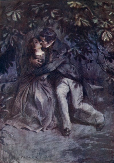 Sr. Rochester declara seu amor de after Charles Edmund Brock